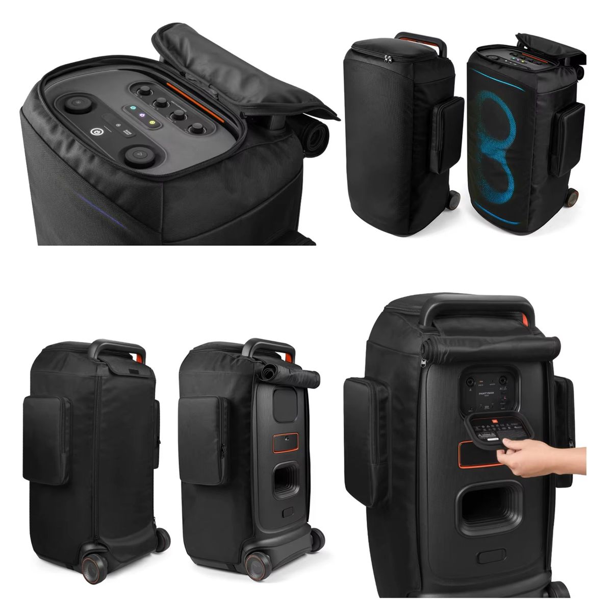 GENERICO - Cobertor Funda Para Parlante Jbl Partybox Stage 520