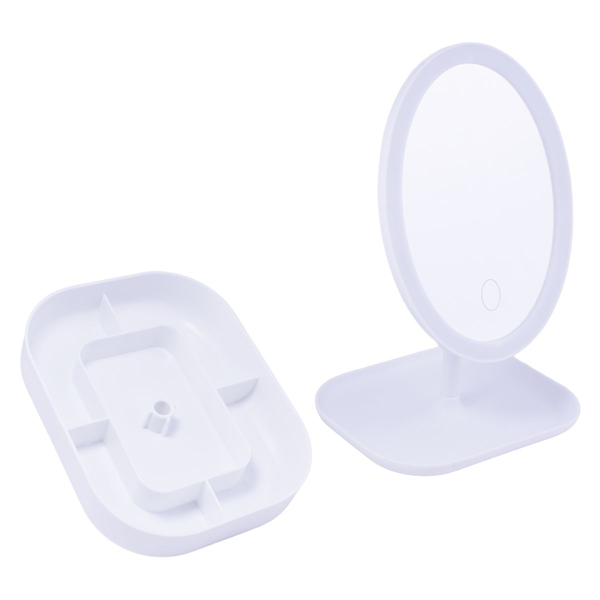 BELLESPA COSMETICS - Espejo de Tocador Oval Led