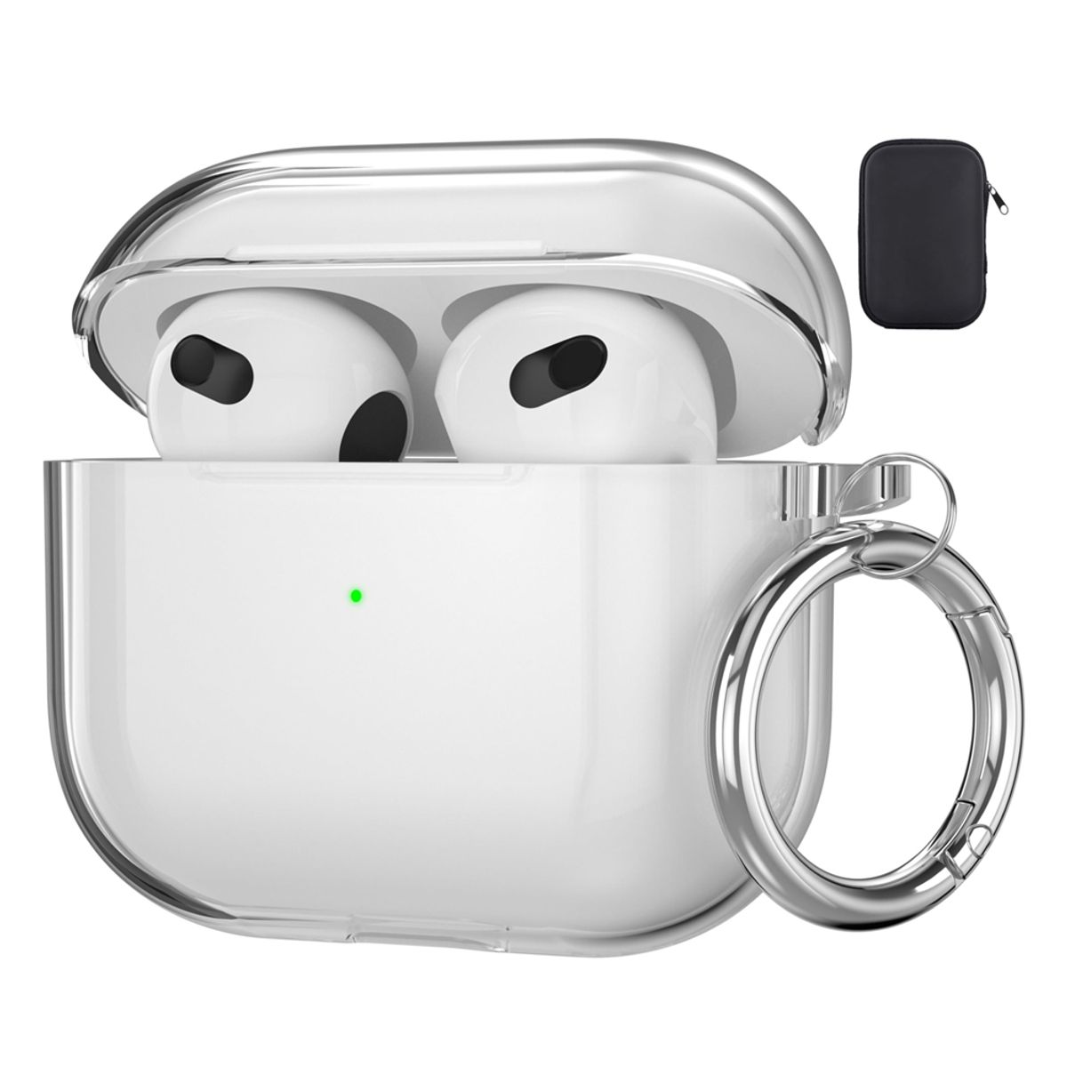 GENERICO - Case Funda Airpods Pro 3era Generac - Transparente
