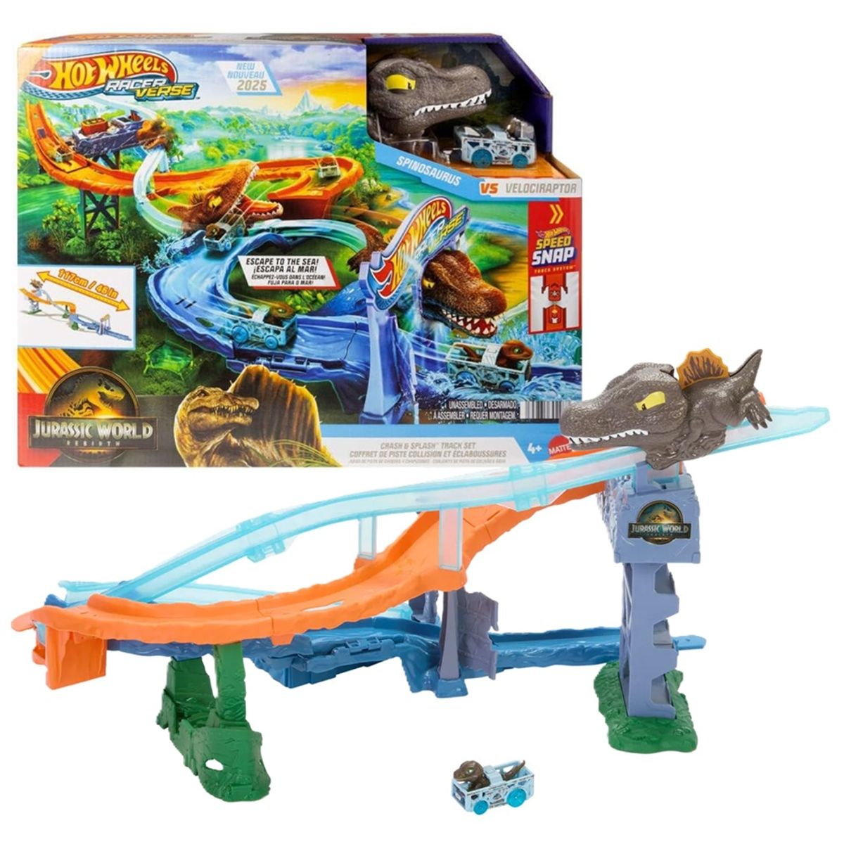 HOT WHEELS - Bob Esponja en Skate a Control Remoto con Turbo