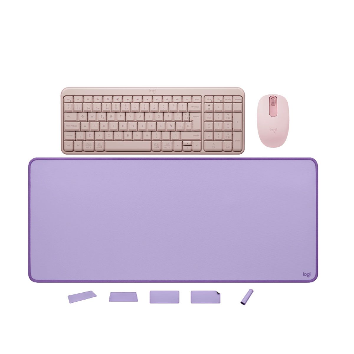 LOGITECH - KIT LOGITEC TECLADO K250 MOUSE M196 PAD MOUSE