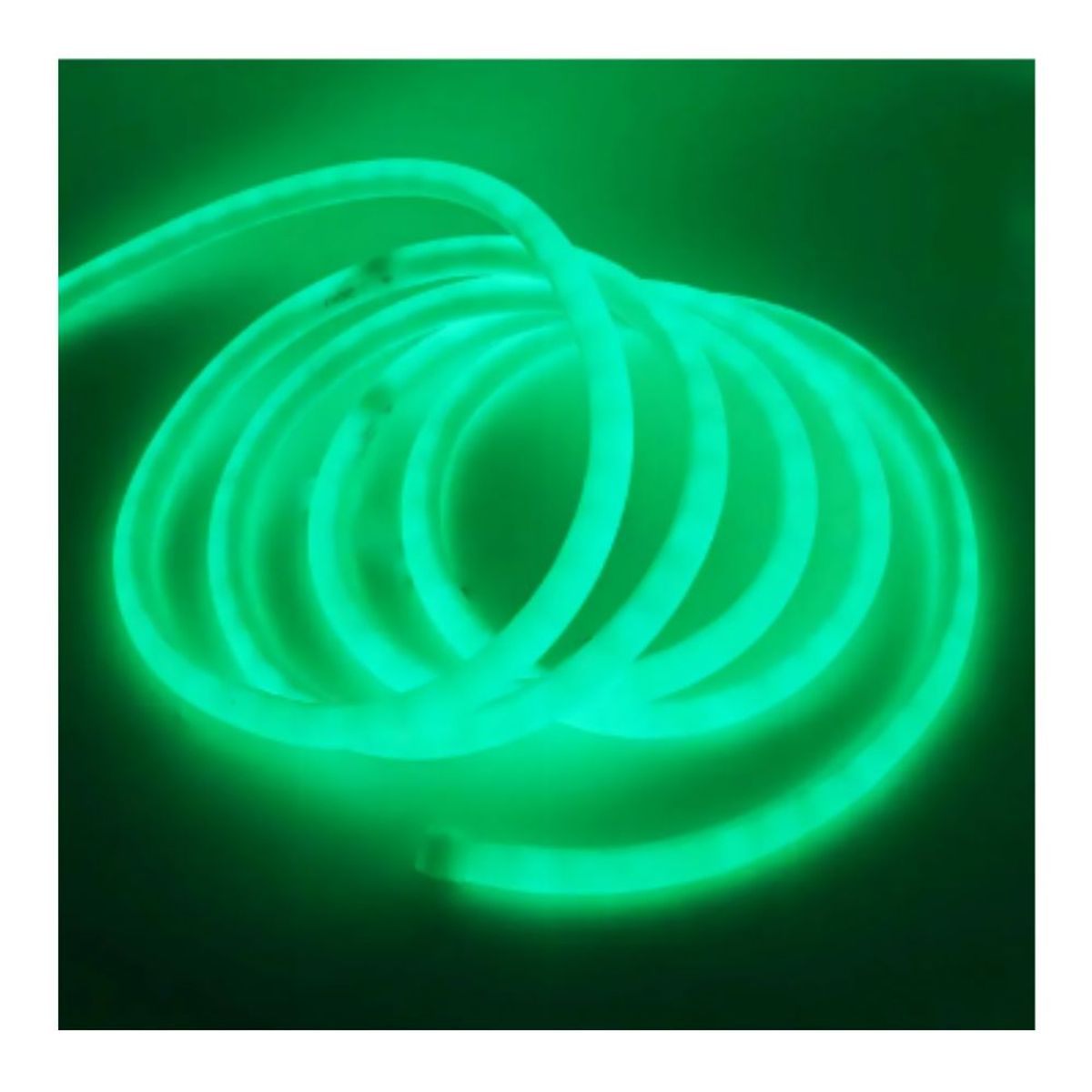 GENERICO - Rollo de Luz Led Manguera Neón Flex x100 metros Color Verde