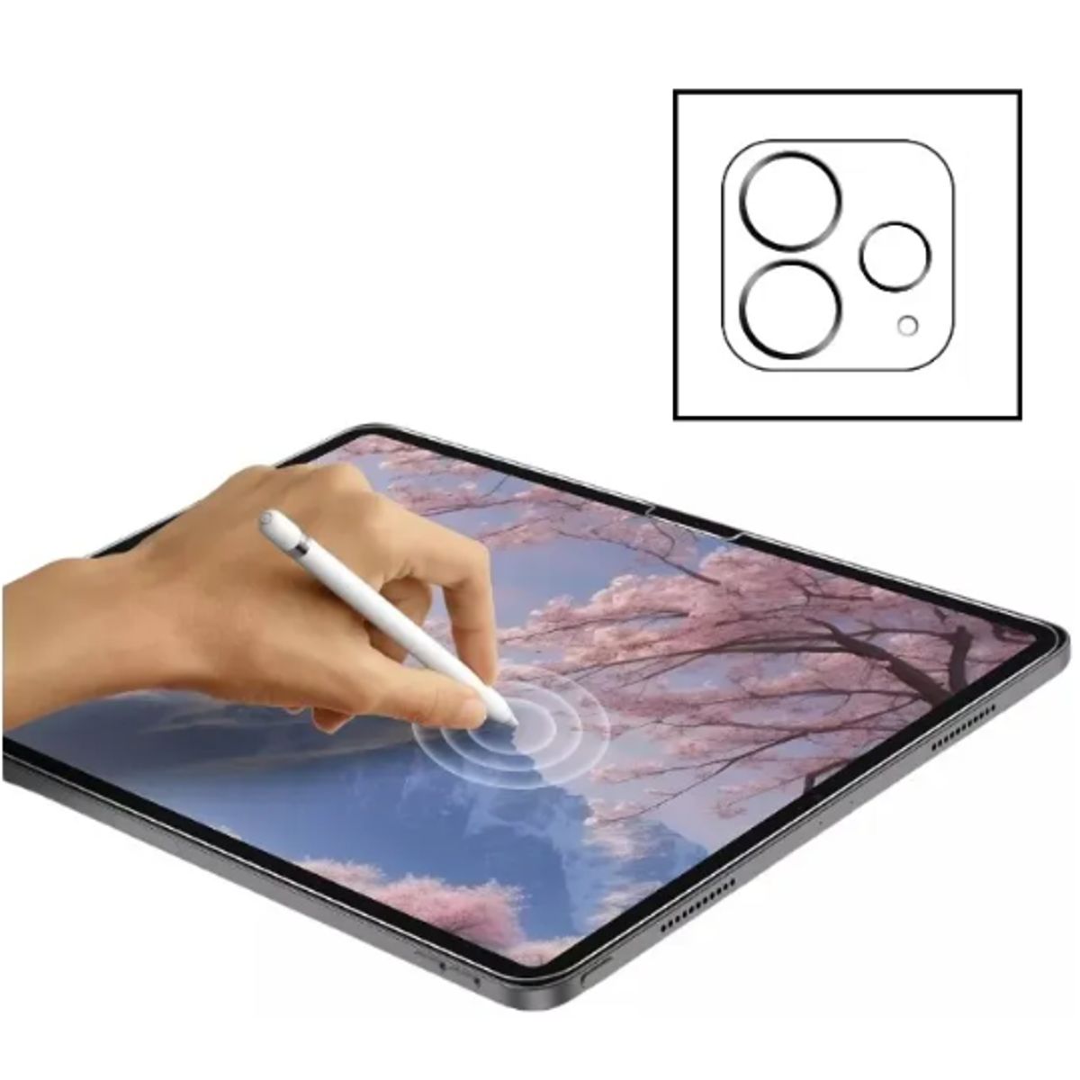 GENERICO - Mica Papel Paperlike Para iPad Pro 13 M4 M5 Y Mica Camara