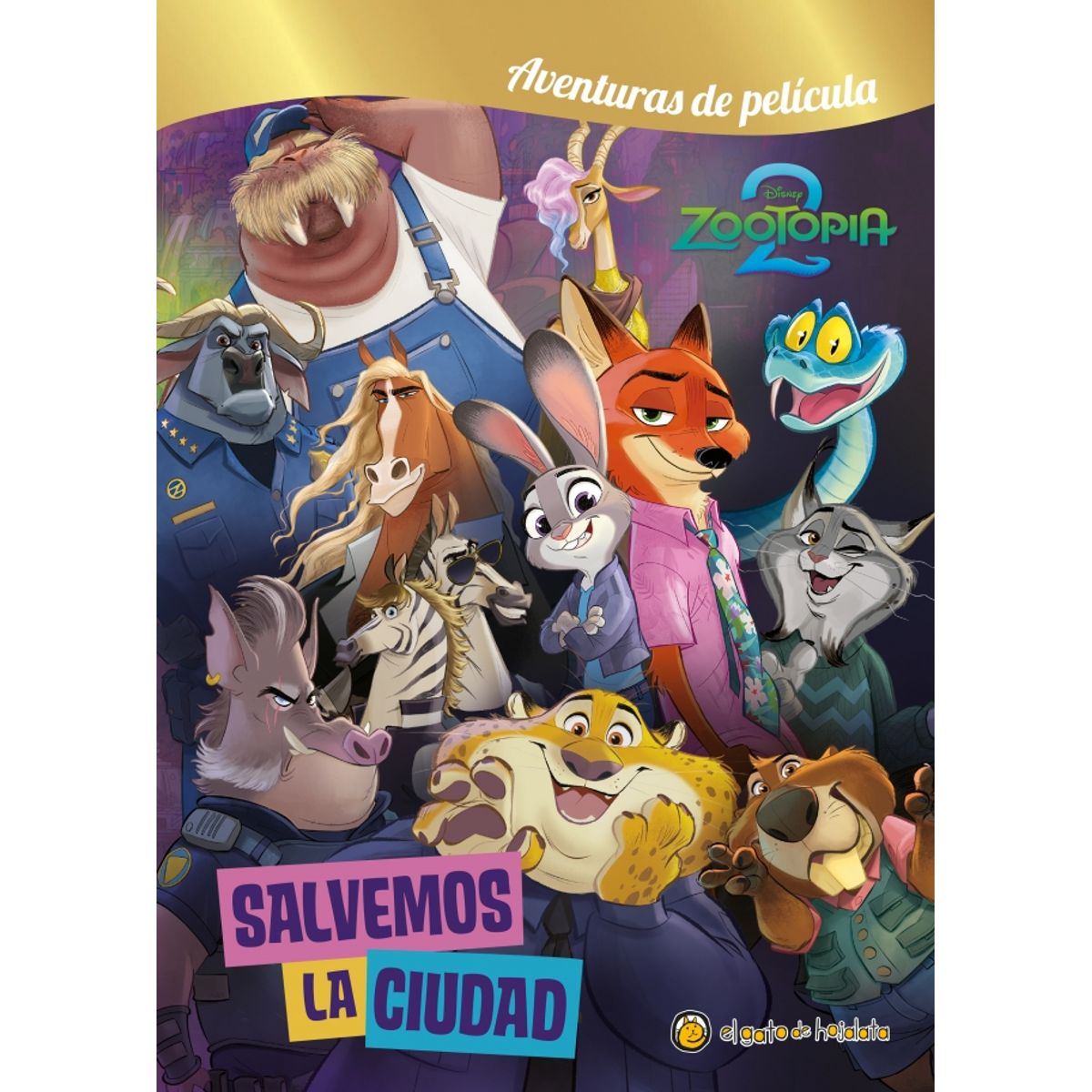 PENGUIN RANDOM HOUSE - Aventuras de película. Zootopia 2 - Guadal, Editorial - EL GATO DE HOJALATA