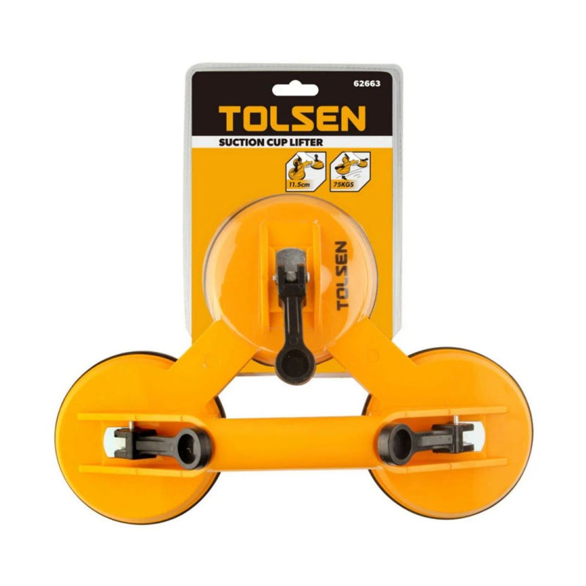 TOLSEN - Elevador de Ventosas 75Kg - 62663