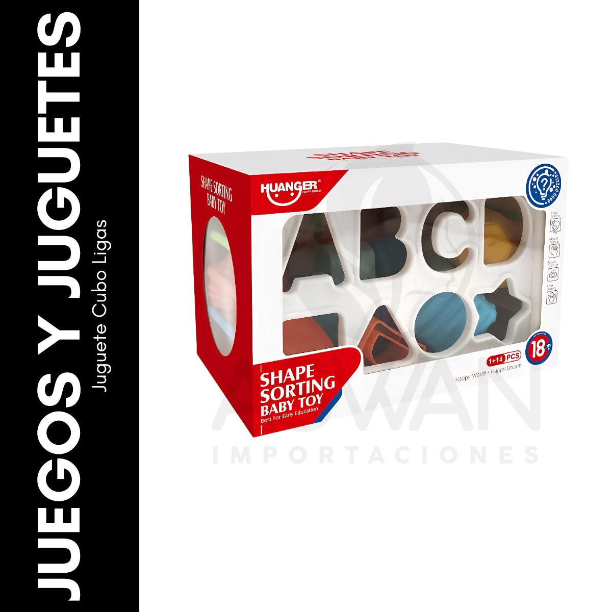 GENERICO - Juguete Cubo Ligas  para niños