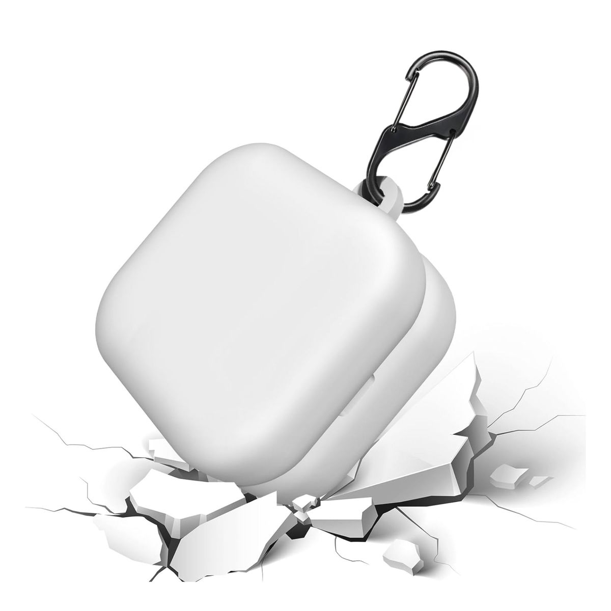 GENERICO - Funda Case De Silicona Para Audífonos Sony Linkbuds WF-LS910N BLANCO