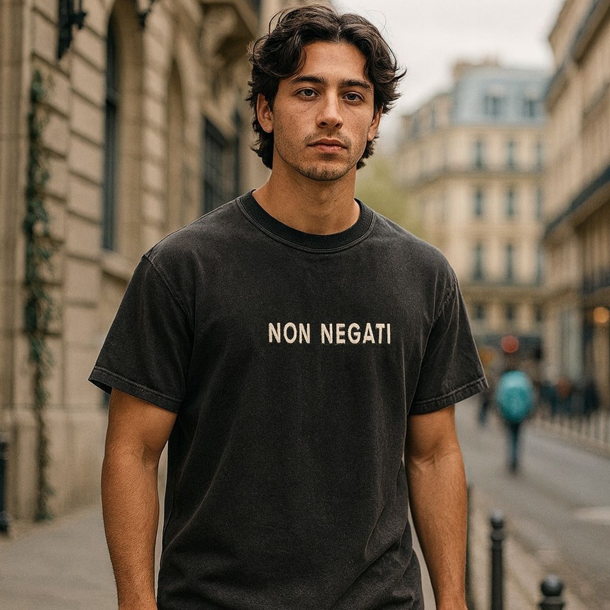 GENERICO - Polo Unisex “NON NEGATI”  Algodón Premium