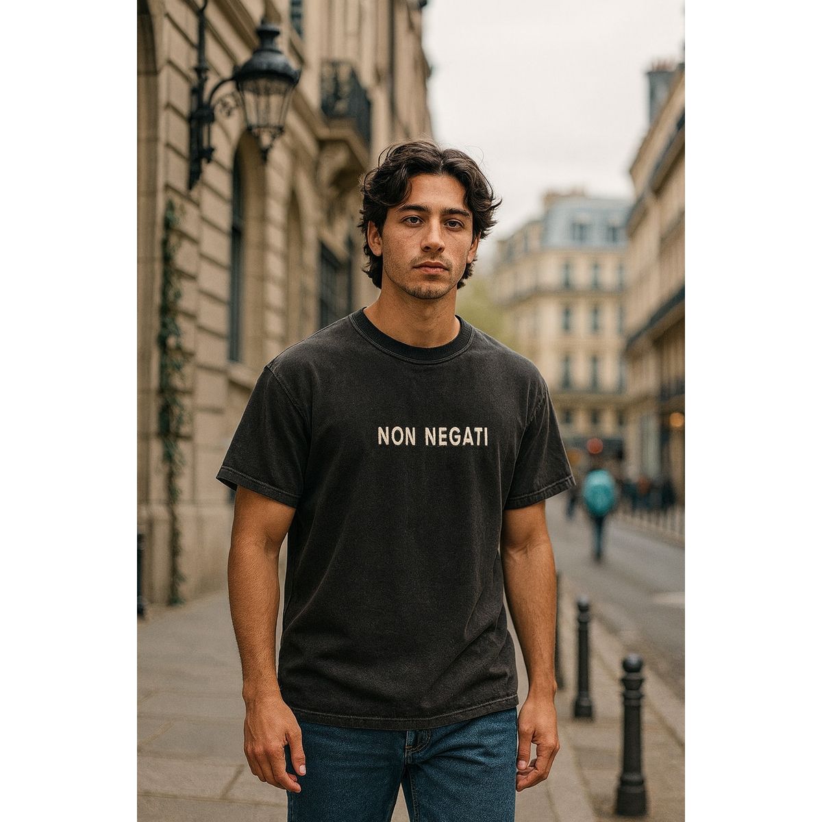 GENERICO - Polo Unisex “NON NEGATI”  Algodón Premium