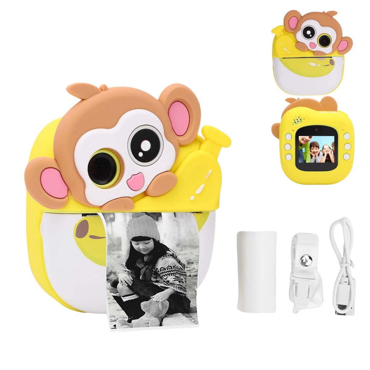 GENERICO - Mini Camara Digital Instantanea FHD para niños MONITO