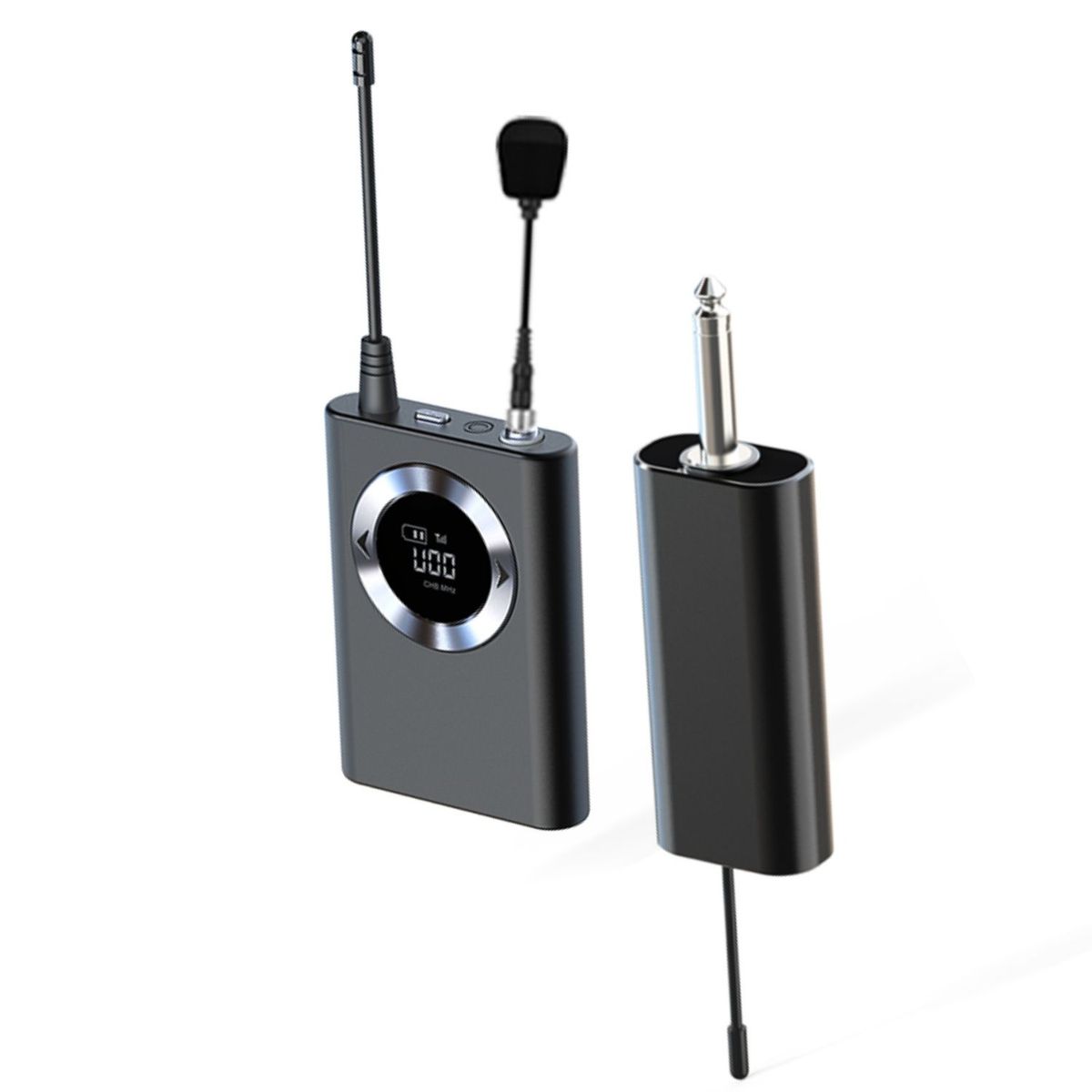 GENERICO - Micrófono inalámbrico multifunción U80 UHF para reuniones de enseñanza