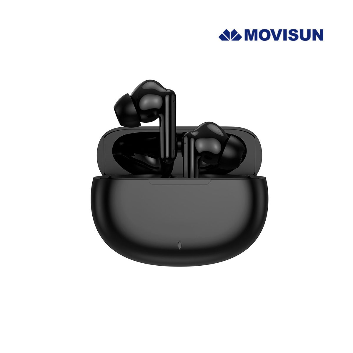 MOVISUN - Audífonos Bluetooth con Cancelación de Ruido MOVISUN Earbox Buds5 Negro