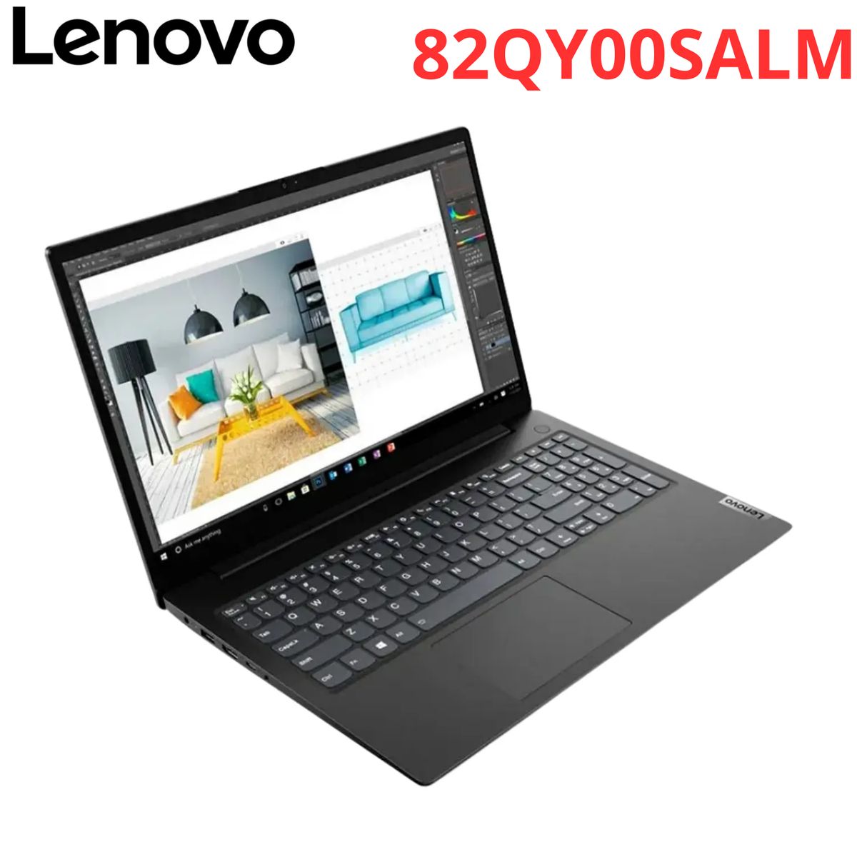 LENOVO - Laptop Lenovo V15 G2 IJL 156 FHD Intel Celeron N4500 8GB RAM 256GB SSD 82QY00SALM