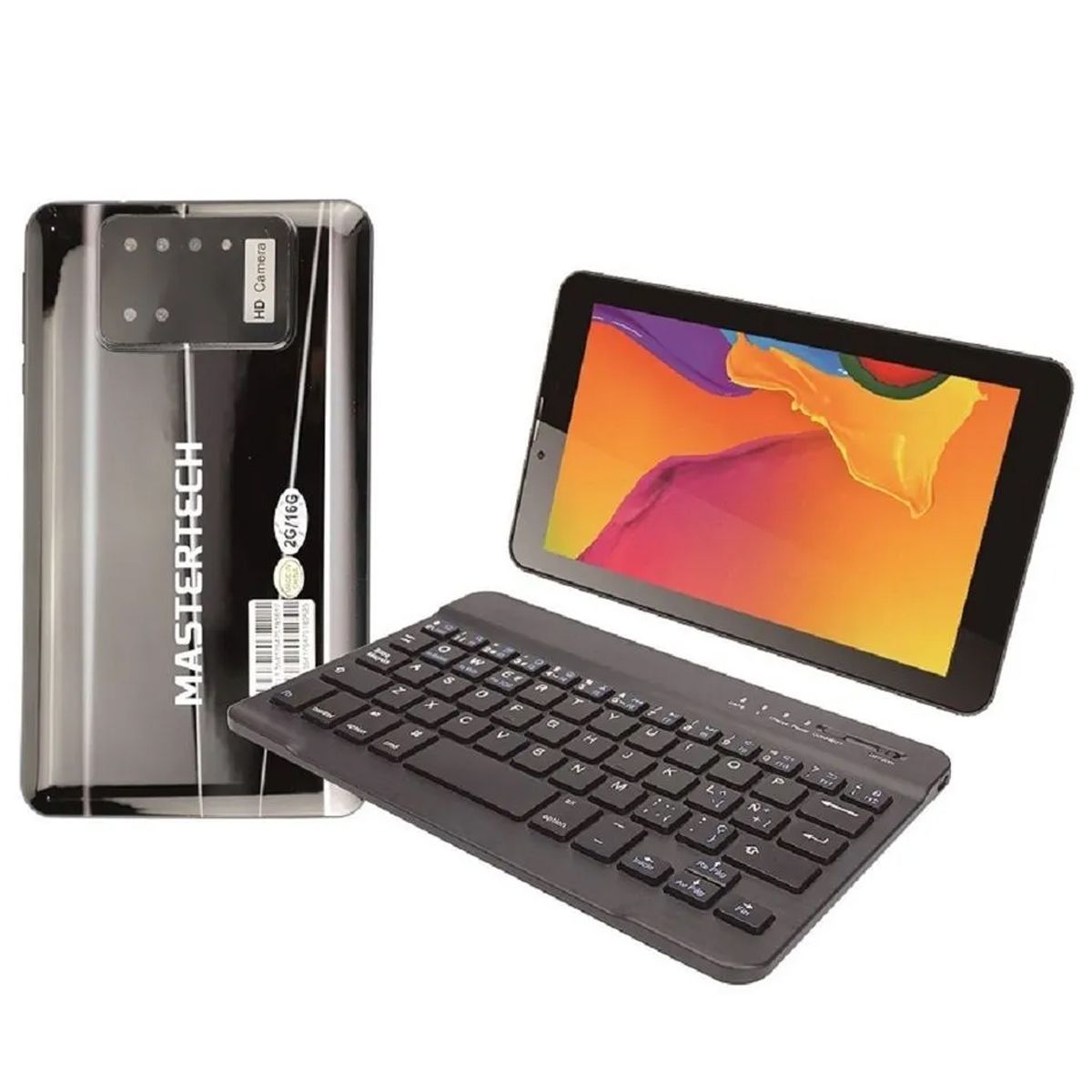 LENOVO - Tablet Mastertech 3G 7 Pulg 16GB 2GB + Teclado Negro