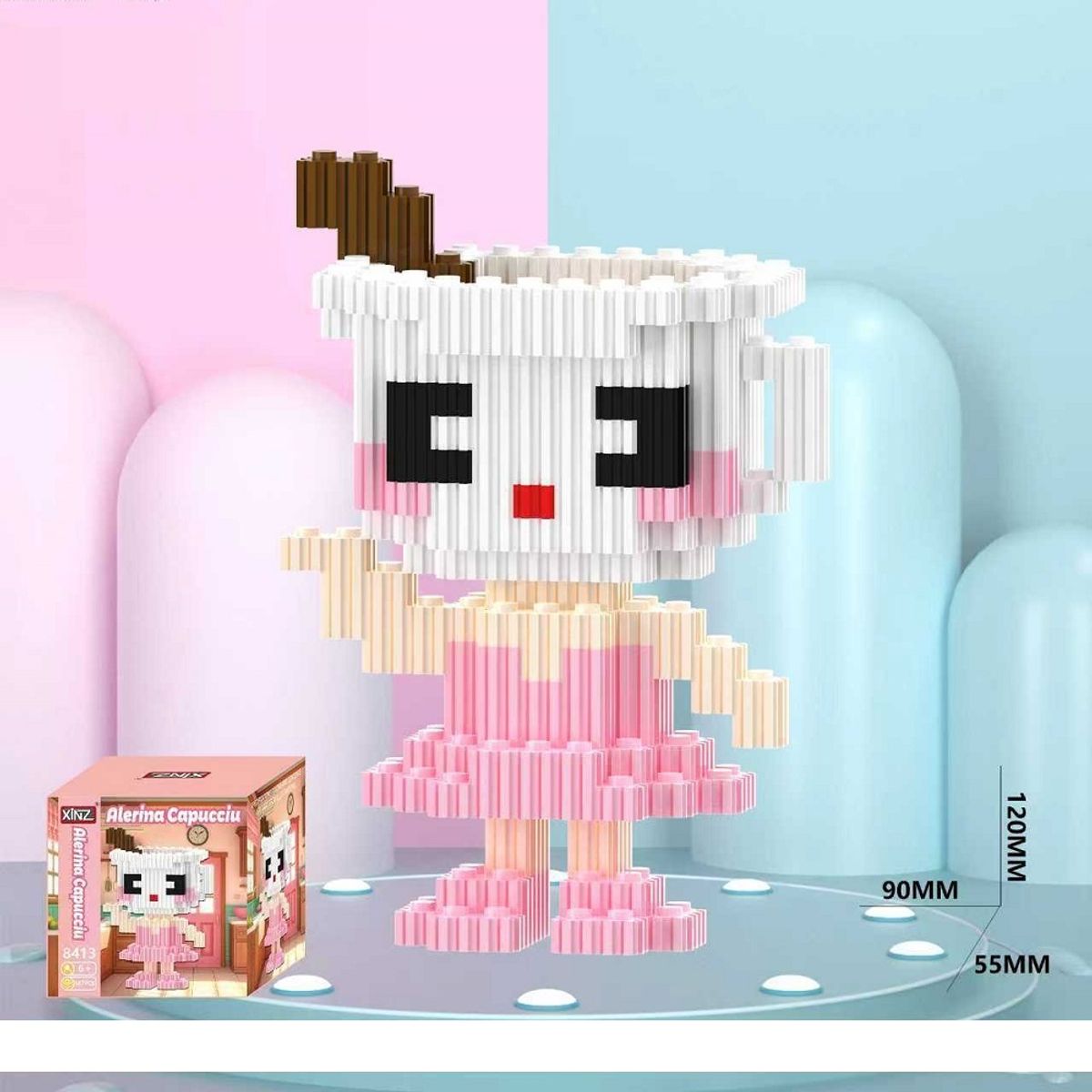 GENERICO - Legos armables bloques para armar rompecabezas tung Tung sahur