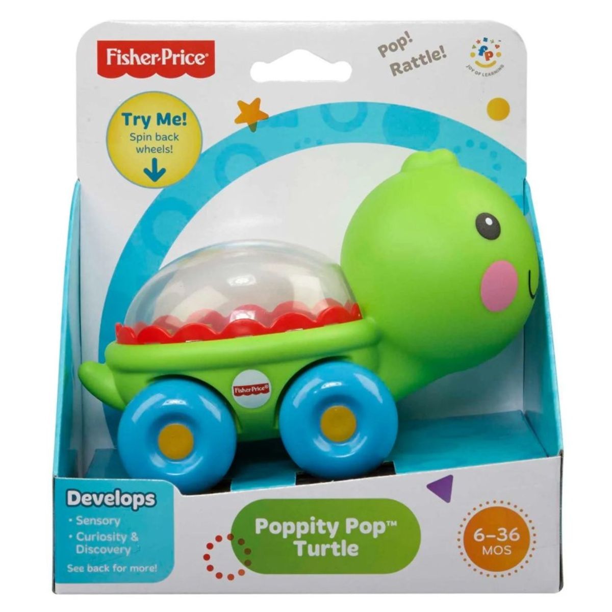 GENERICO - Tortuguita Carrito Bolitas Saltarinas