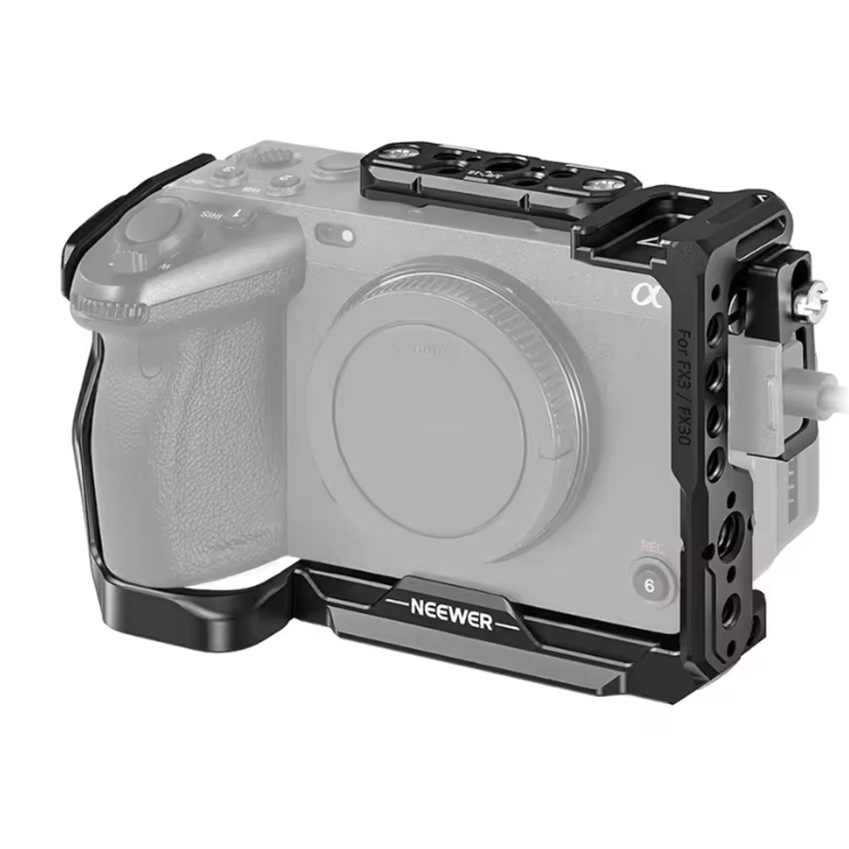NEEWER - Jaula Neewer Fx3fx30 Con Abrazadera Hdmi Y Rosca 14