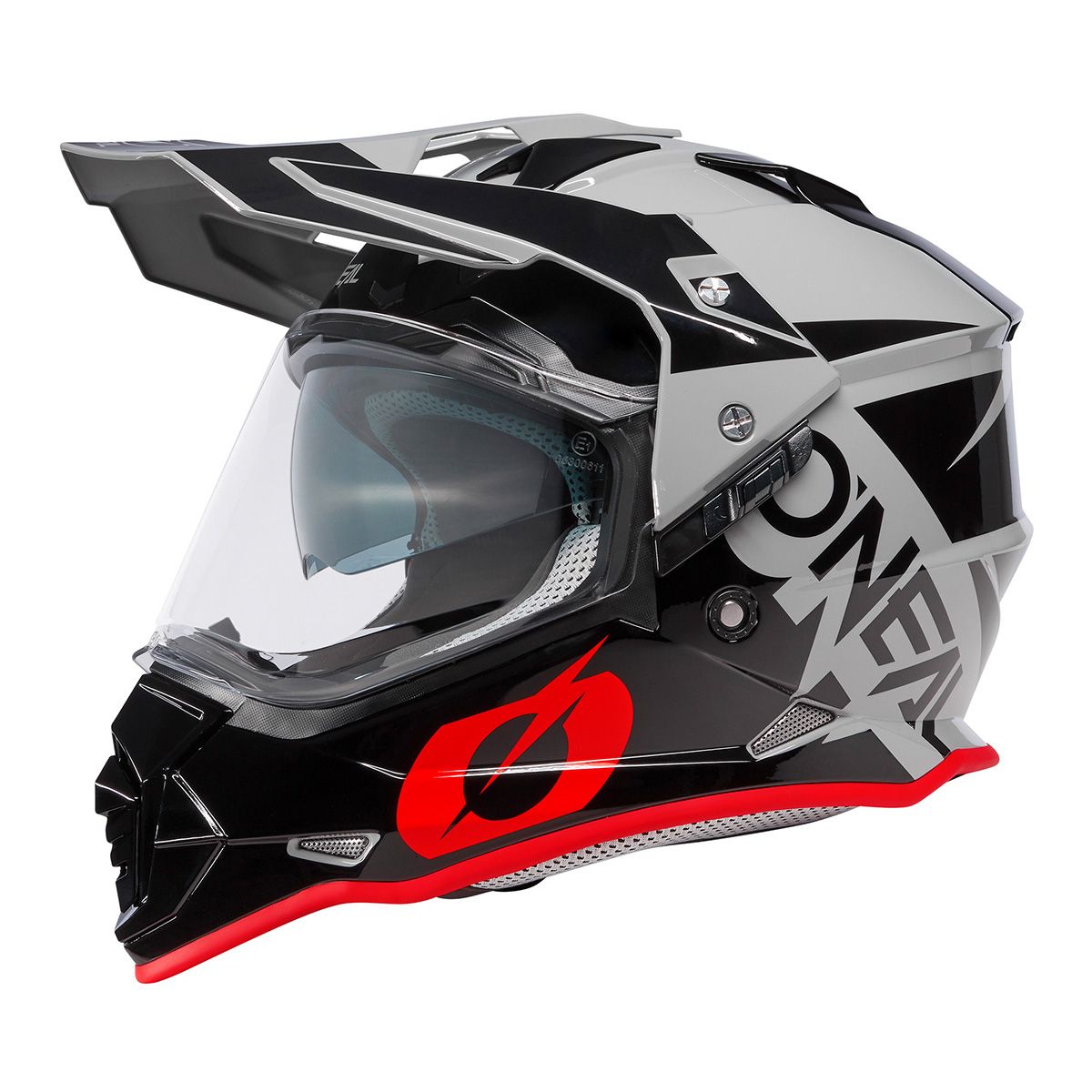 O'NEAL - Casco Integral ONeal Sierra Adventure Enduro Doble Visor Certificado Rojo L