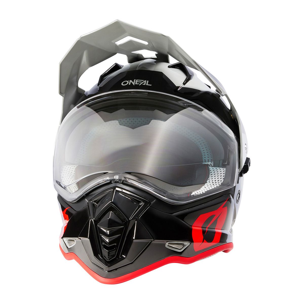 O'NEAL - Casco Integral ONeal Sierra Adventure Enduro Doble Visor Certificado Rojo L