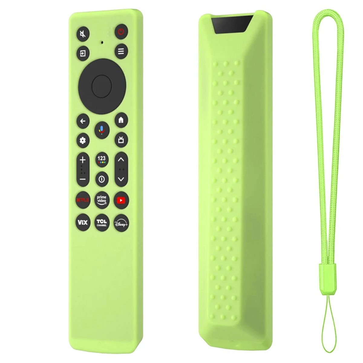 GENERICO - Funda Protector para Control TCL RC923 Modelo 2025 - Color Verde