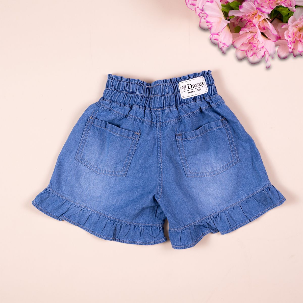 DANUS - SHORT ELASTICADO LAZO DEMIN niña DANUS