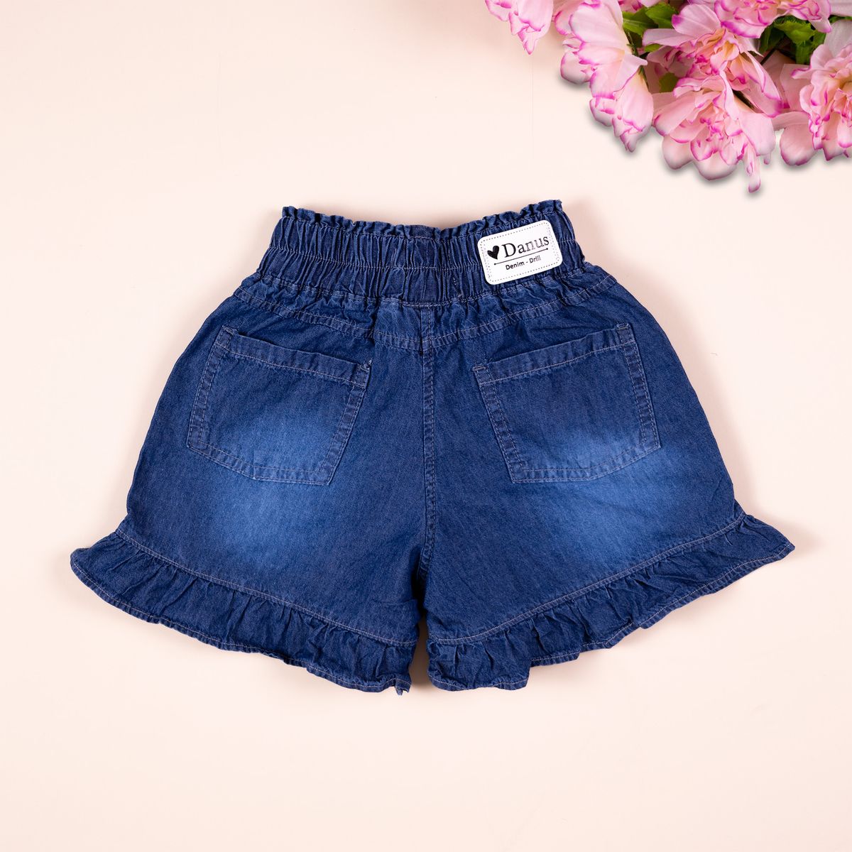 DANUS - SHORT ELASTICADO LAZO DEMIN niña DANUS