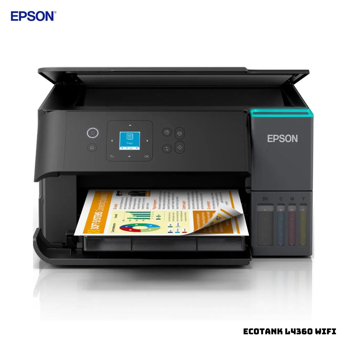 EPSON - IMPRESORA EPSON MULTIFUNCIONAL ECOTANK WIFI - L4360