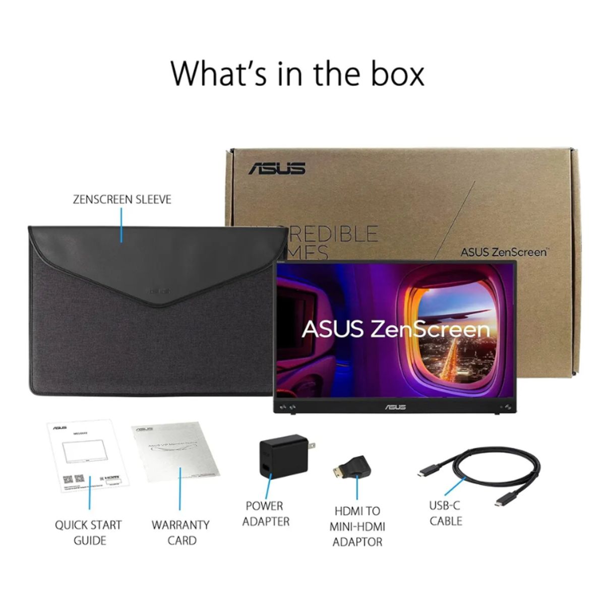 ASUS - Monitor Asus Zenscreen 15.6 Sellado Garantía