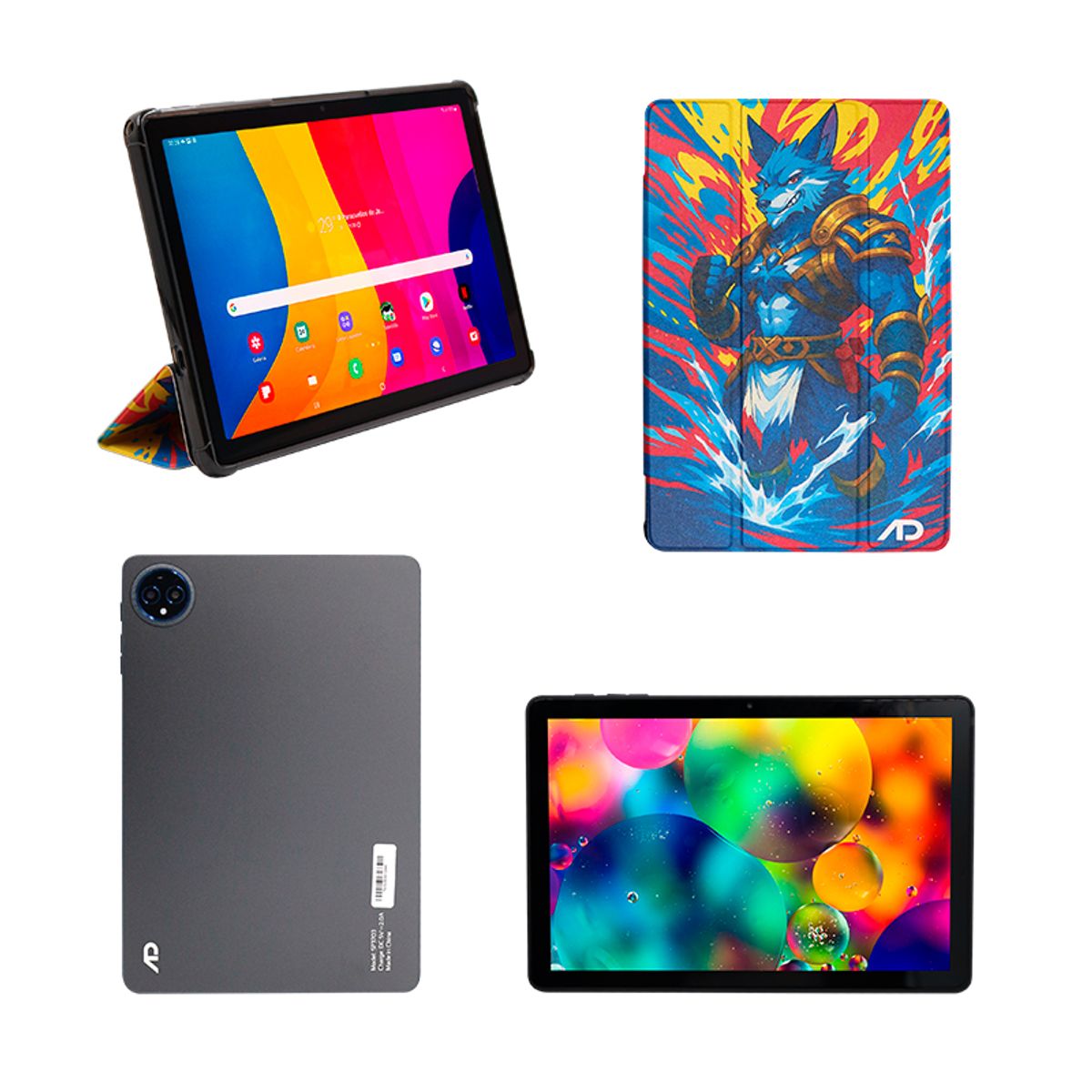 ADVANCE - Tablet Advance SmartPad SP3703 WiFi 10.1" WXGA IPS A333 1.75GHz 4GB 64GB Android 15 gris