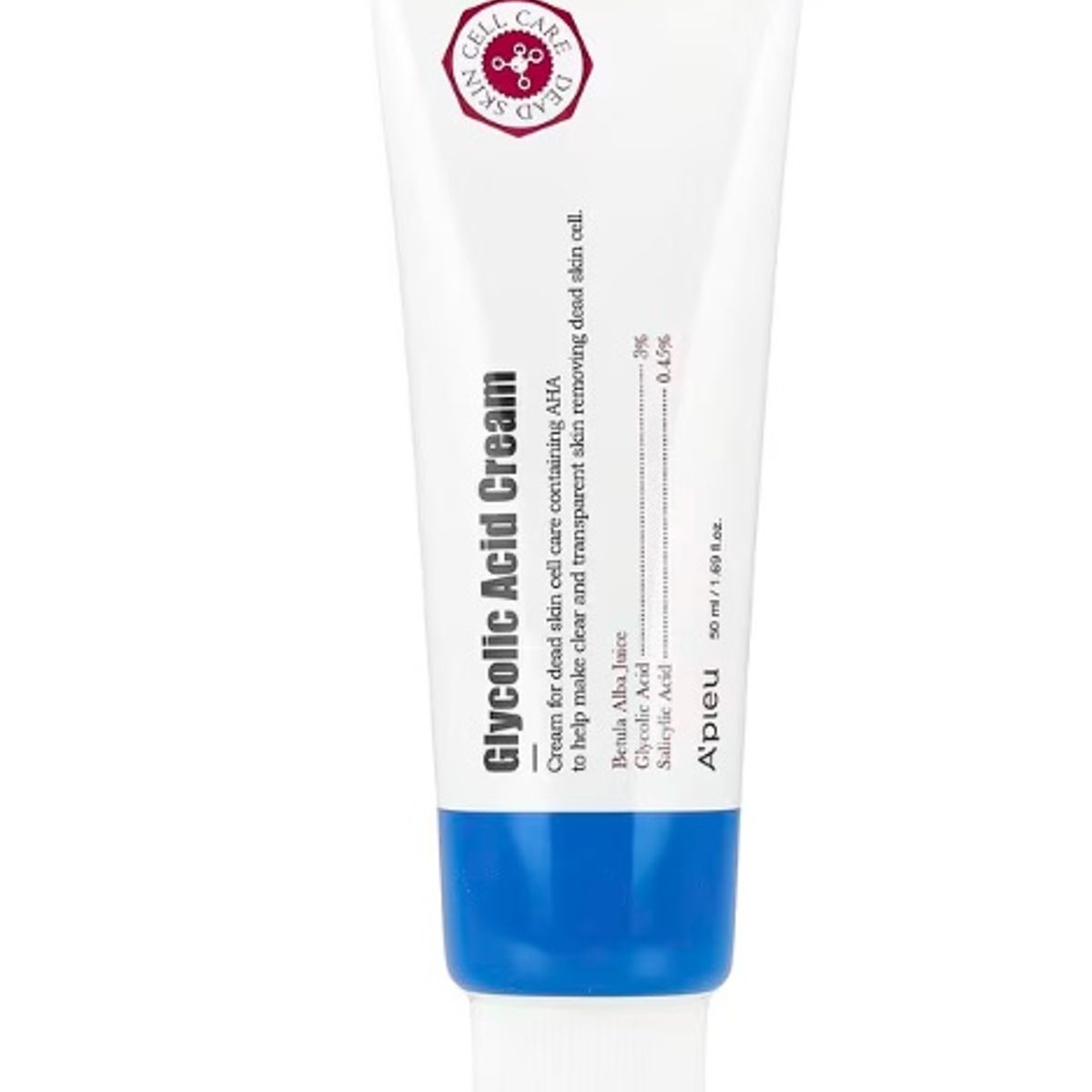GENERICO - APIEU Corea Glycolic Acid Cream 50mL Crema Ácido Glicólico APIEU