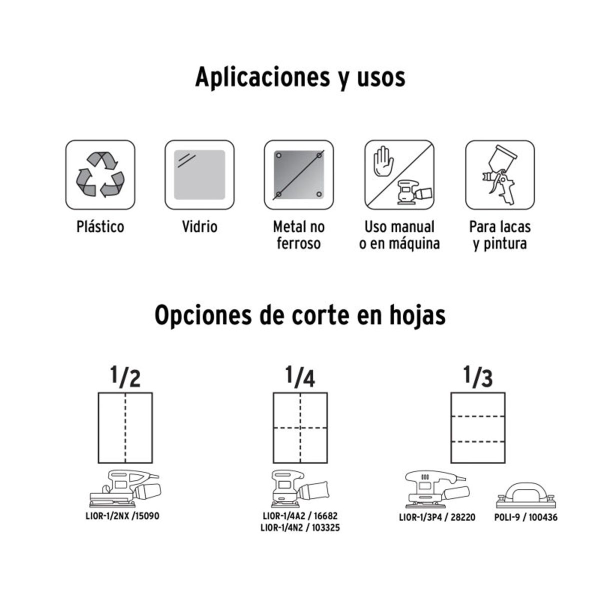 TRUPER - Lija de agua grano 180 - 11622