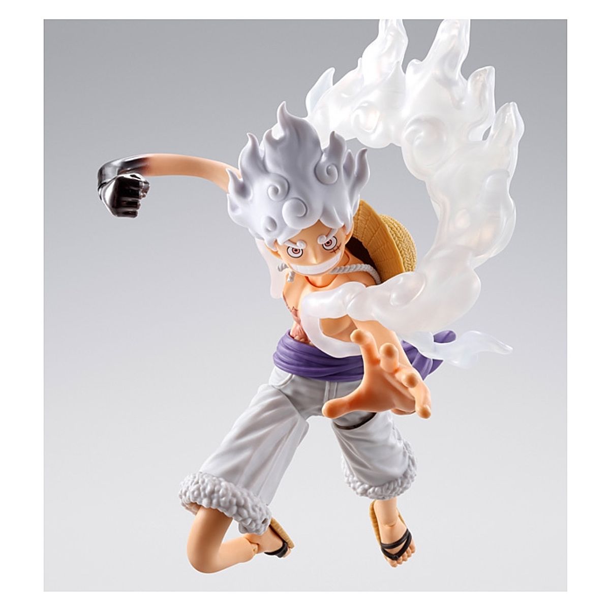 BANDAI - One Piece SH Figuarts Monkey D. Luffy Gear 5 Future Island Egghead