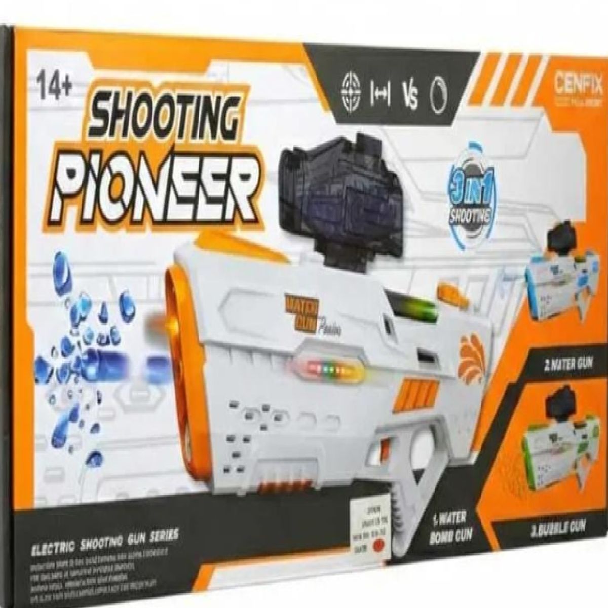 GENERICO - Pistola Infantil 3 en 1 – Diversión Inteligente