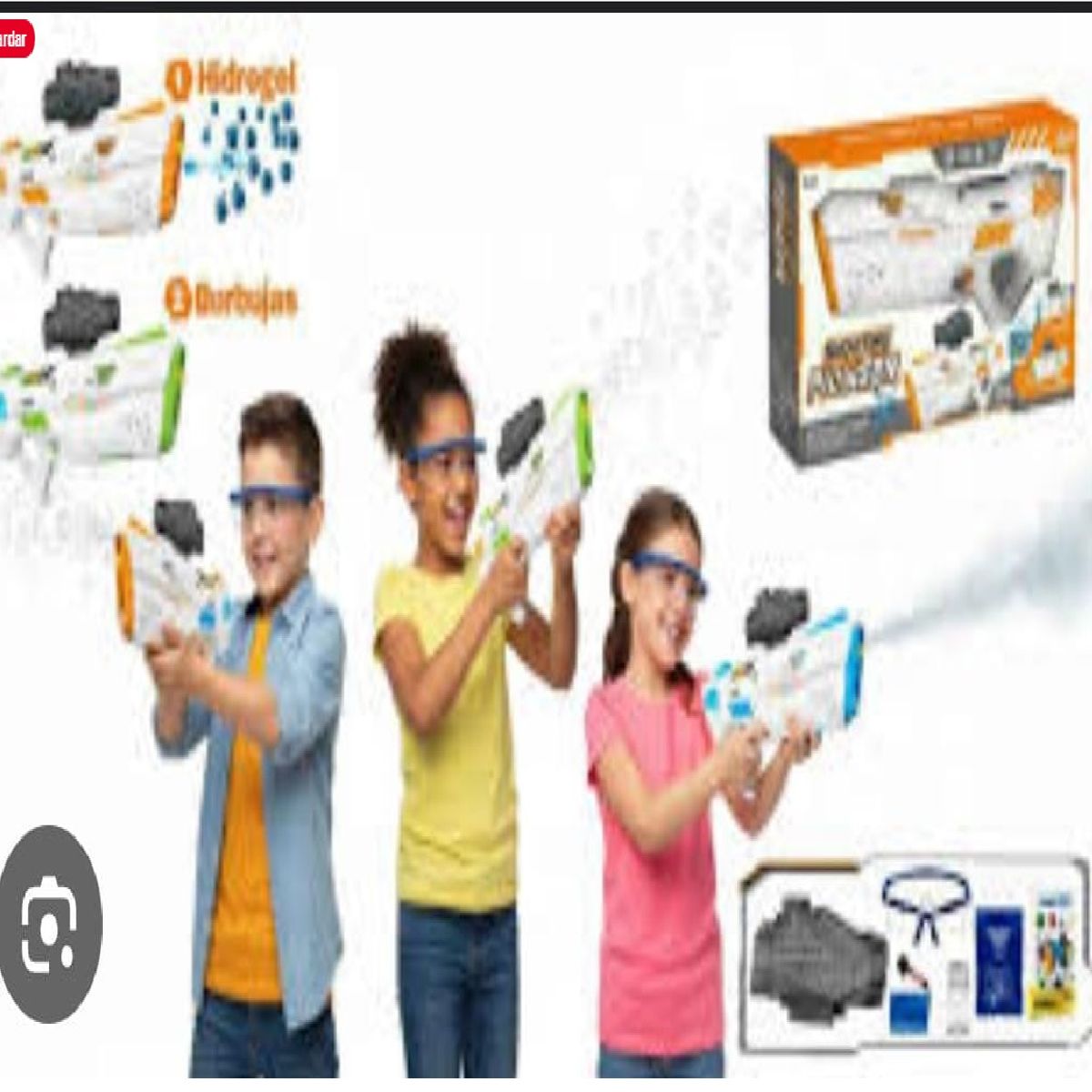 GENERICO - Pistola Infantil 3 en 1 – Diversión Inteligente