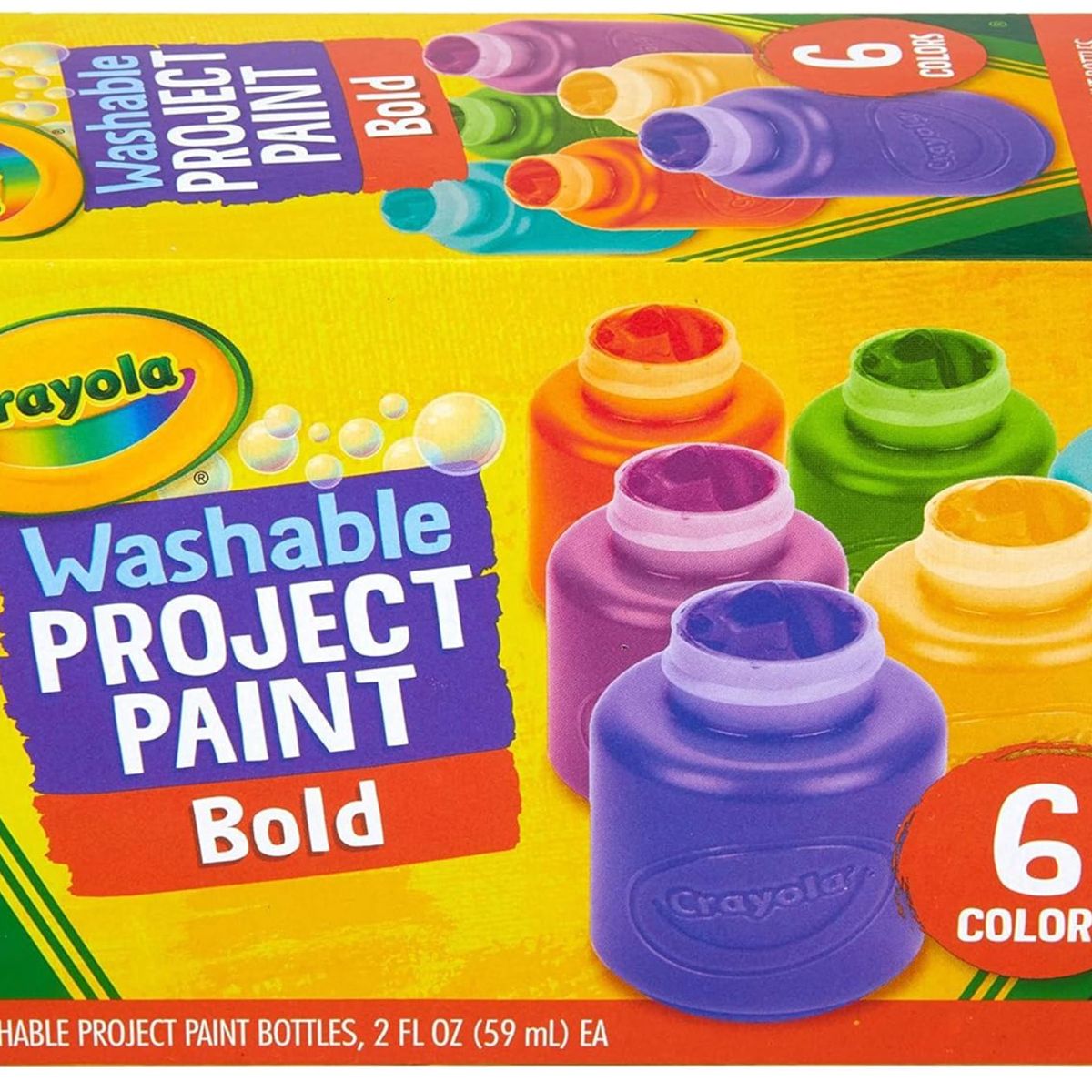 CRAYOLA - Crayola Tempera Pintura lavable para niños