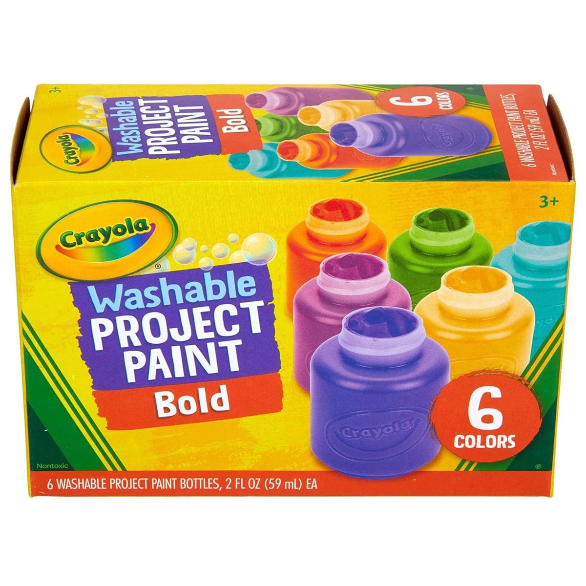 CRAYOLA - Crayola Tempera Pintura lavable para niños