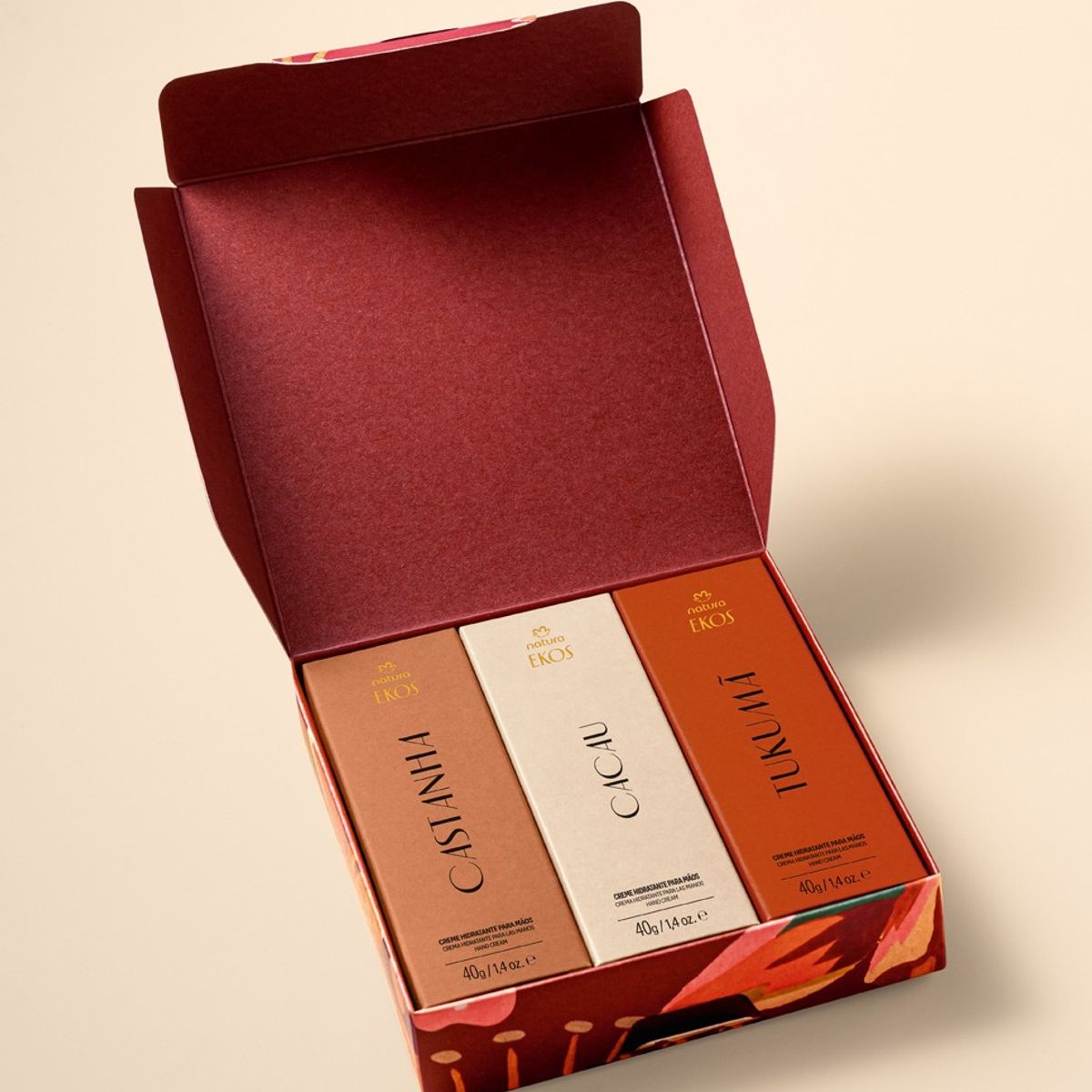 NATURA - Hidratante Ekos Castaña+ Cacau+ Tukuma Pulpa 40 g NATURA