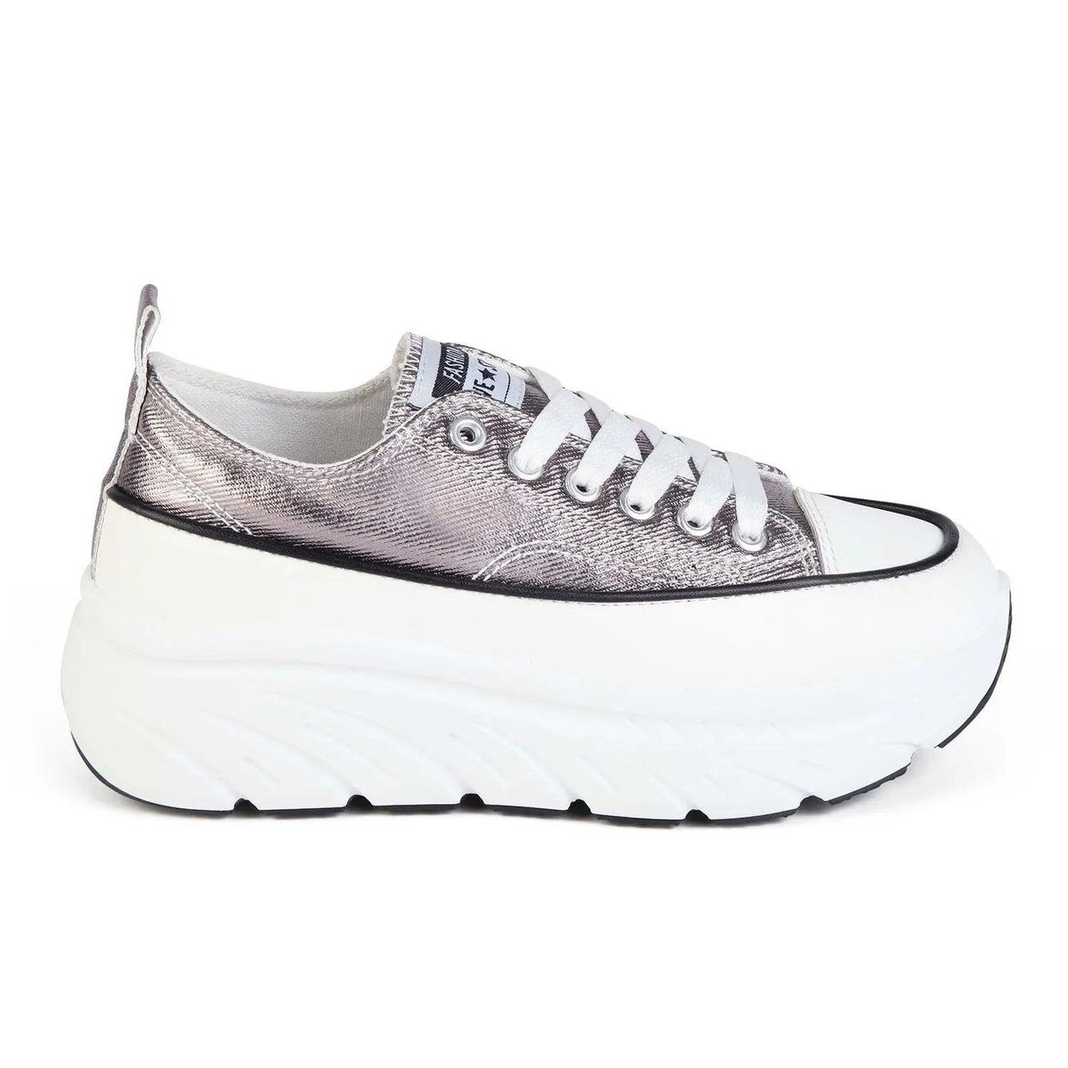 STHEF - ZAPATILLA MUJER STHEF CASUAL PEWTER 8033