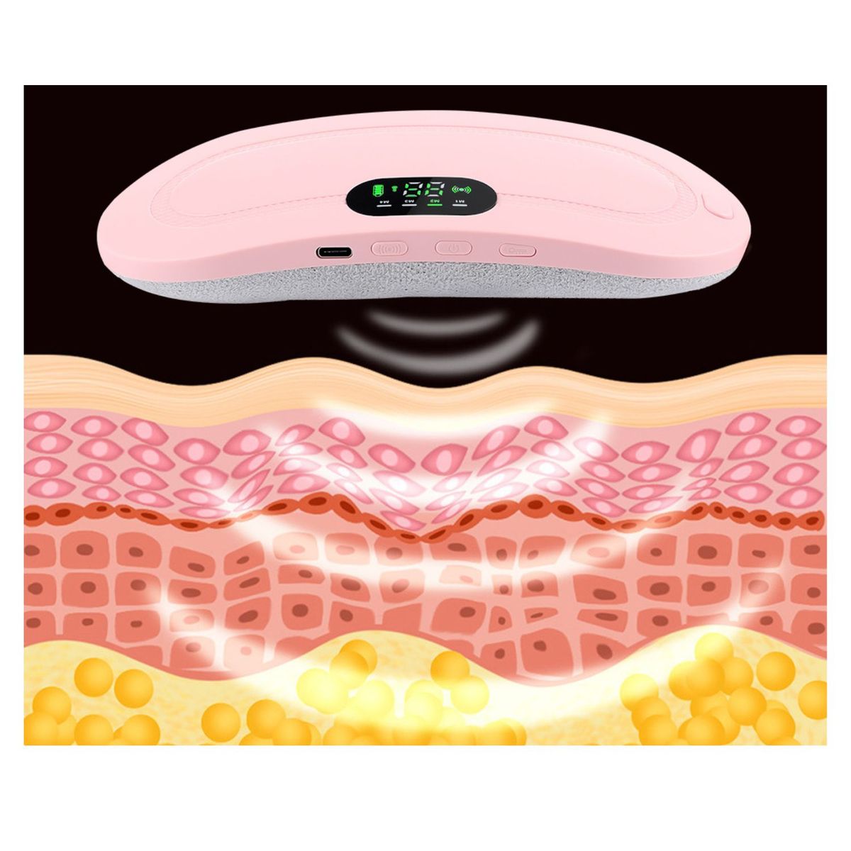 OEM - Cinturón Térmico Inteligente Para Dolor Menstrual