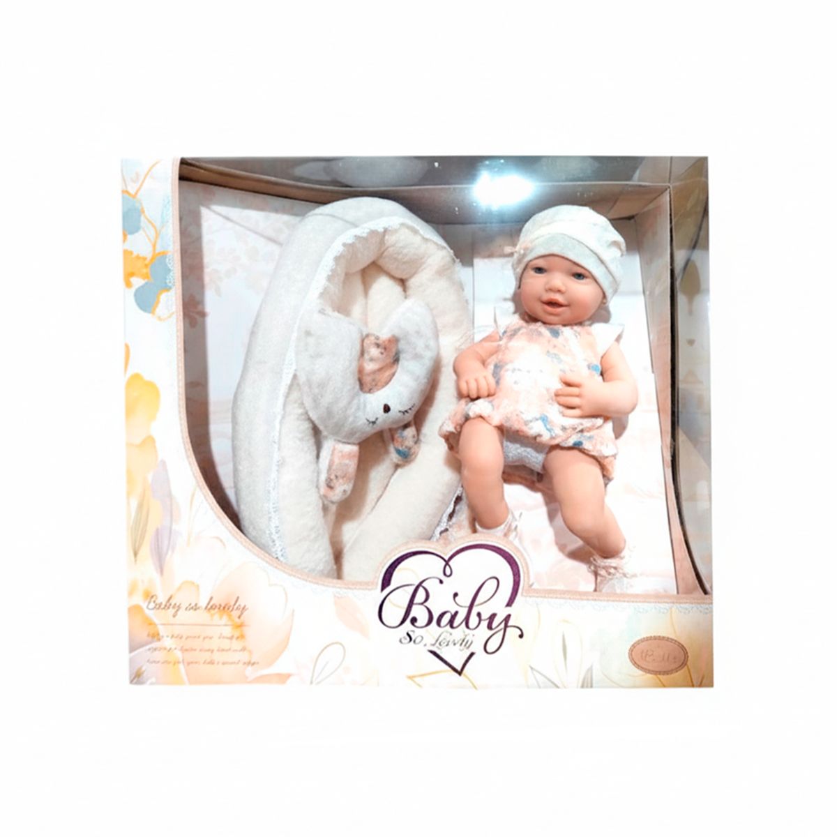 GENERICO - Juguete de Bebe Realista con Camita