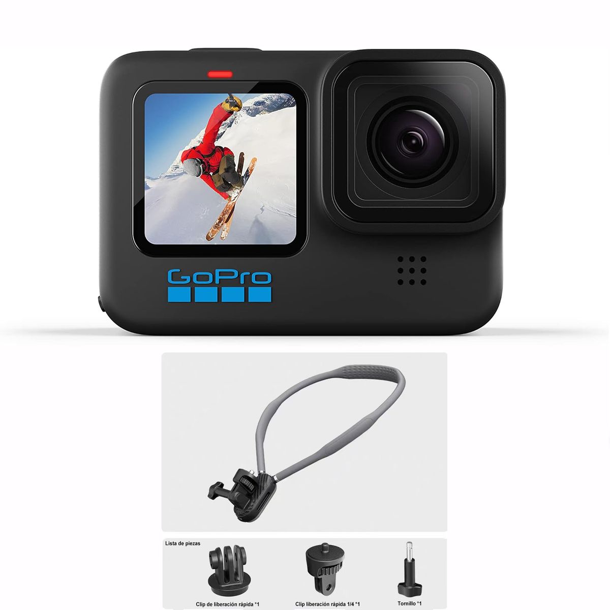 GOPRO - Gopro Hero 10 Black Combo Accesorios - Reacondicionado