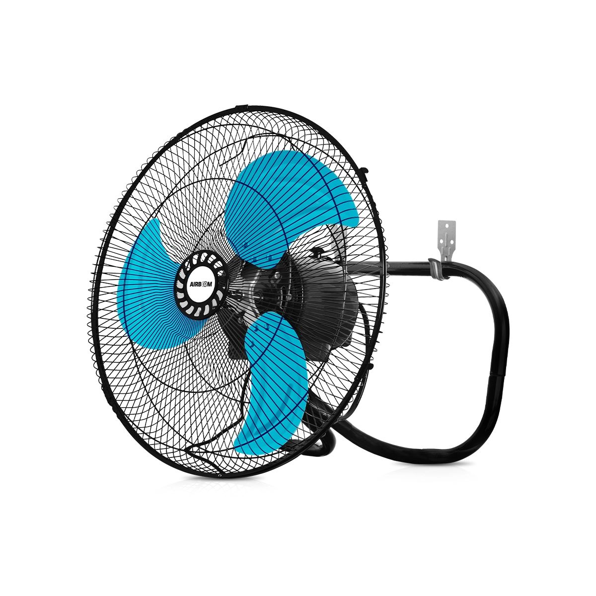 ICE COOL - KIT 2 VENTILADORES ICE COOL COLOR NEGRO MODELO AB1833 18" PULGADAS 3 EN 1 - 3 ASPAS CONVERTIBLE