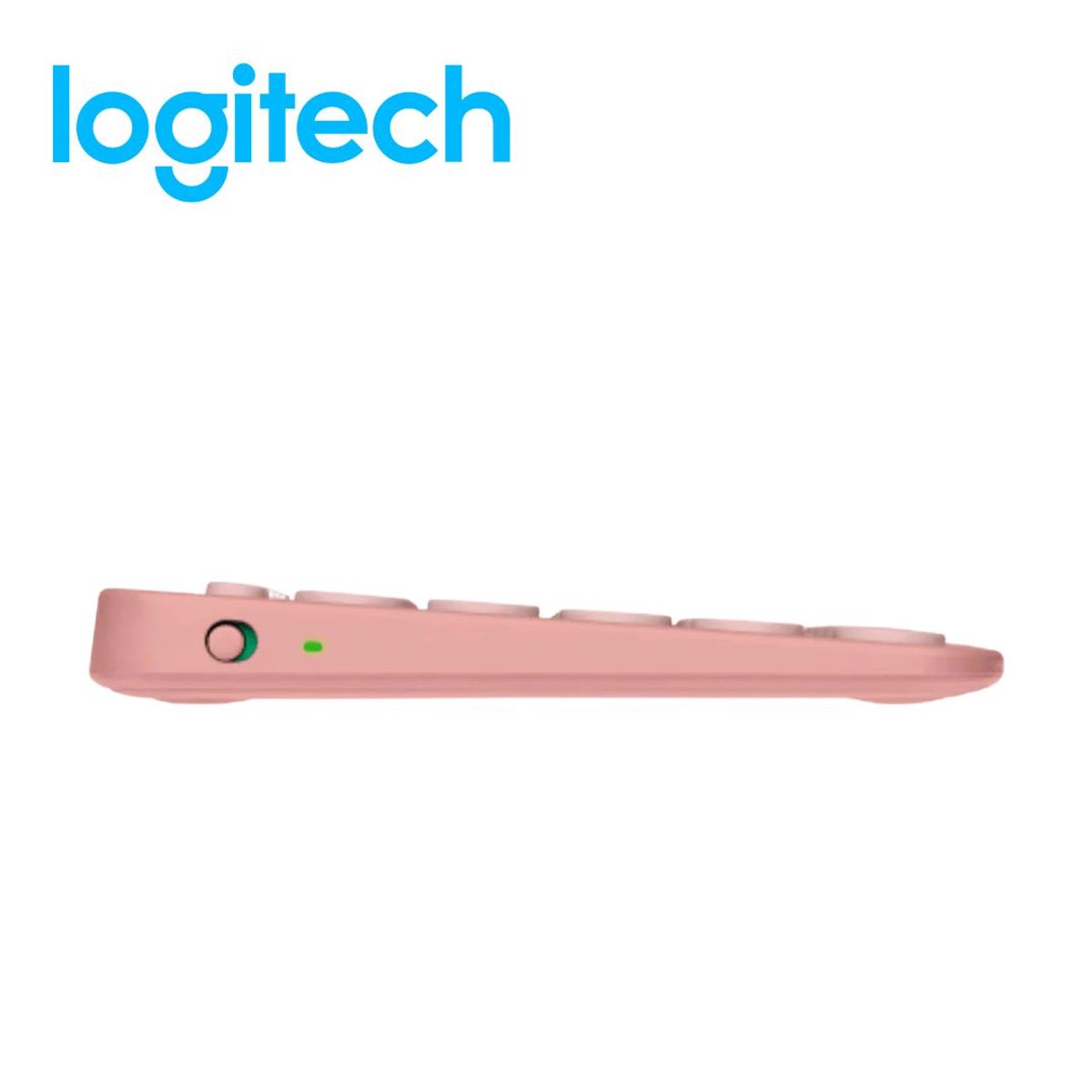 LOGITECH - Teclado Logitech Pebble Keys 2 K380S Bluetooth/Wireless SP Rose - 920-011785
