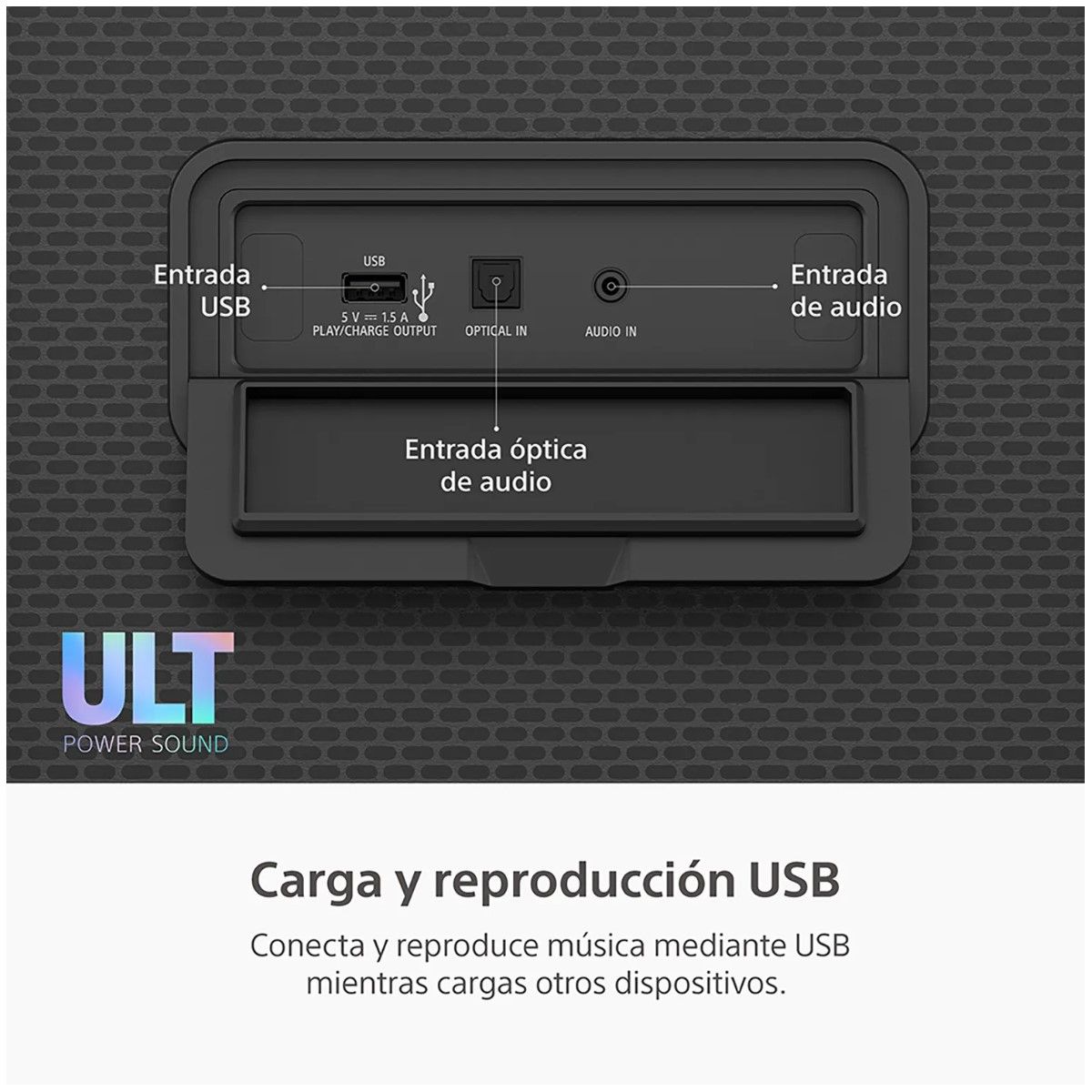 SONY - Sony Parlante Bluetooth SRS-ULT9 AC para Fiestas ULT TOWER 9 AC Negro