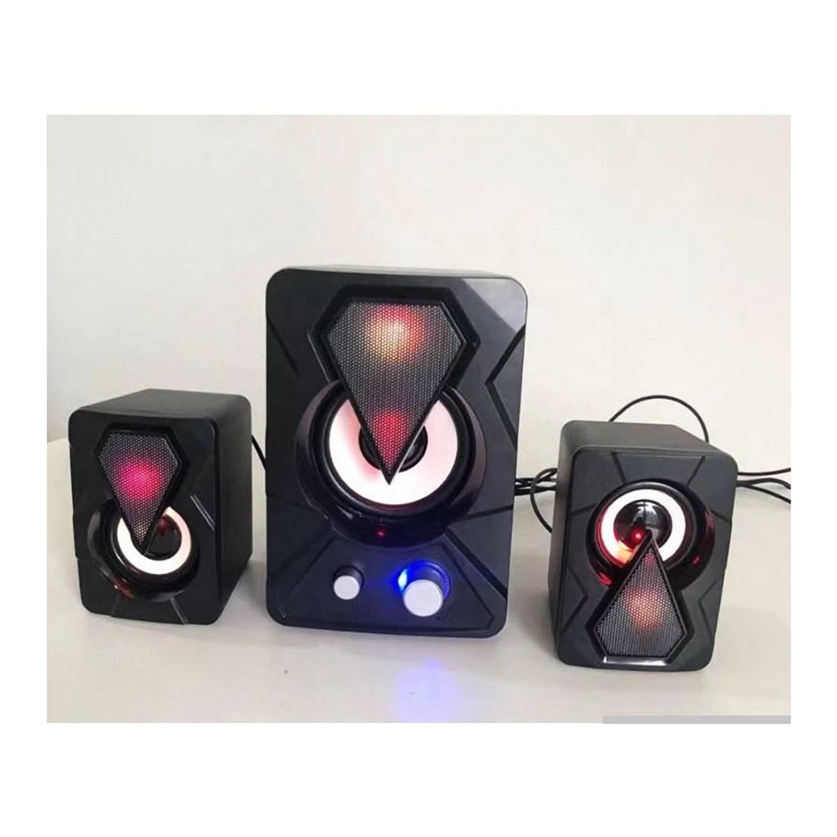 PARLANTE MULTIMEDIA SUBWOOFER RGB PARA PC TV, marca SEISA - Foto 2