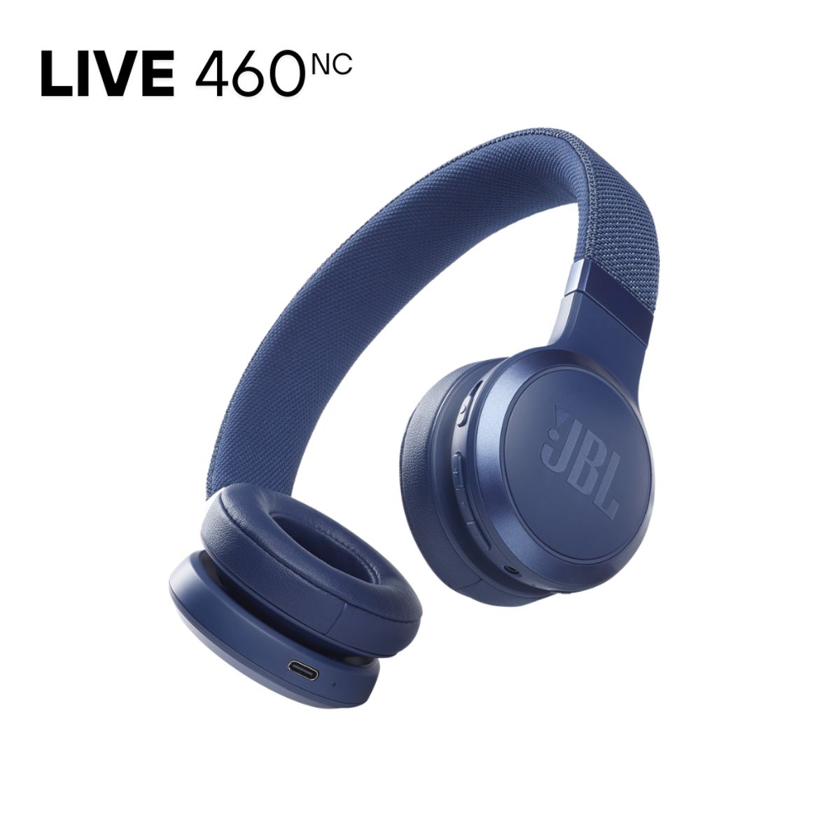 JBL - Audífono Bluetooth JBL Live 460NC On-Ear con ANC de 40 horas