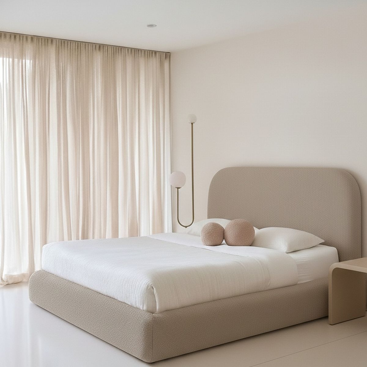 GENERICO - CAMA BOX TARIMA NUDE QUEEN MARRON