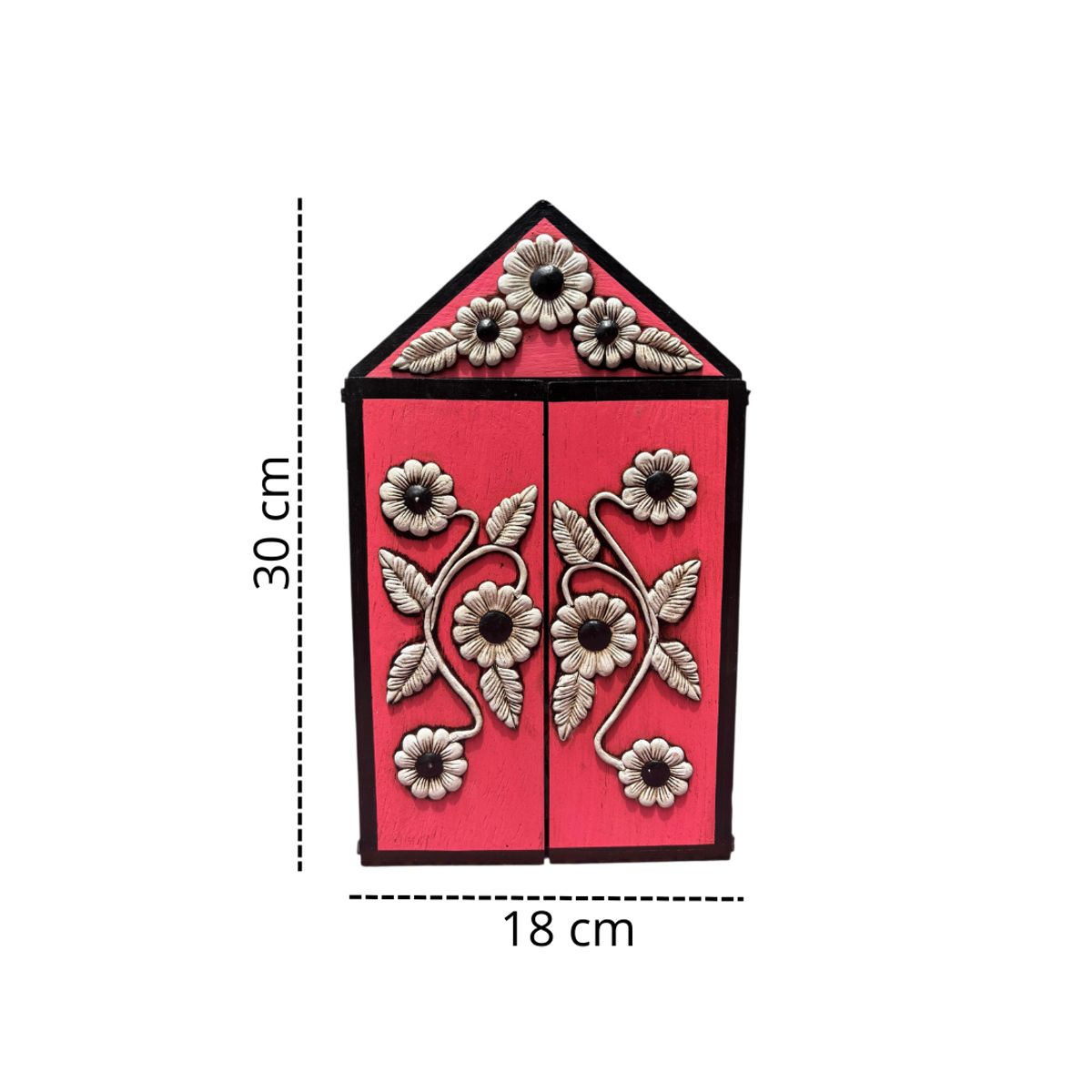 ACHALLAY ARTESANIA DE BARRO - Retablo Ayacuchano Nacimiento Rosado