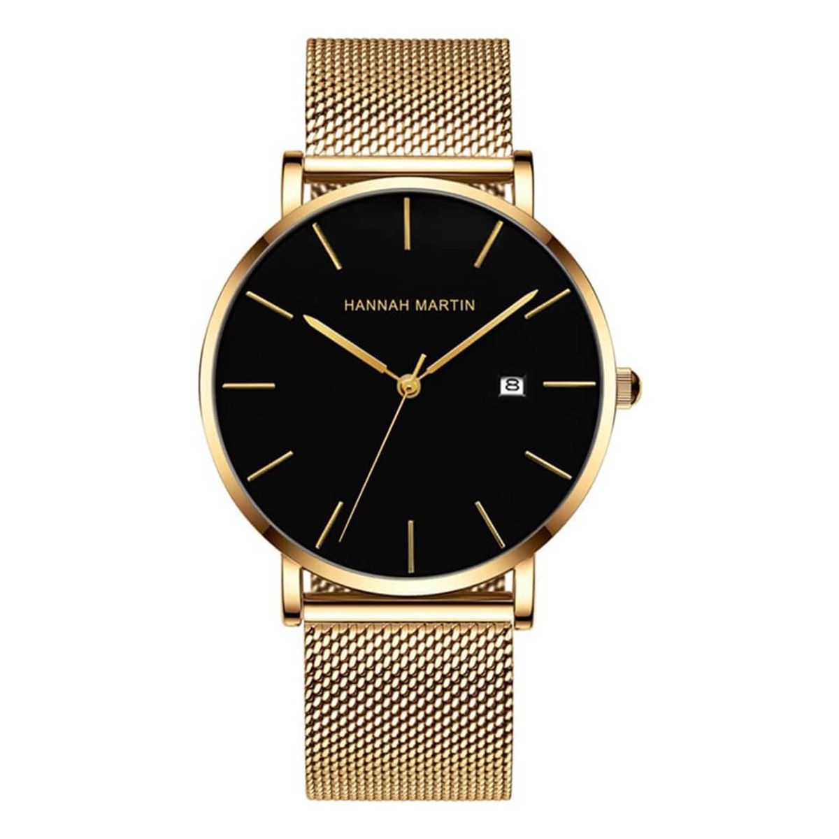 HANNAH MARTIN - Reloj Hannah Martin HAN-40 Hombre Acero Dorado