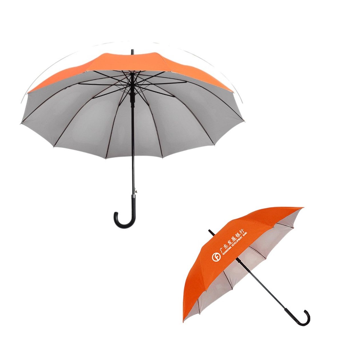 GENERICO - Sombrilla Paragua con protector UV para SOL y Lluvia